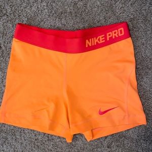 Nike Pro spandex shorts